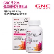 [GNC]우먼스 울트라메가 엑티브 90정(45일분)