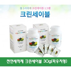 천연세척제 크린세이블 30g(파우치형)
