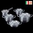 카로니 제닉스 5중바닥 스텐레스 냄비 5종세트 (18편수+20양수+22양수+26전골+26곰솥)