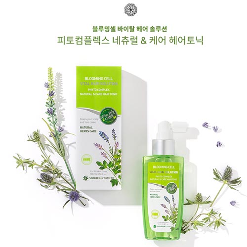 [블루밍셀]바이탈 헤어솔루션 피토 콜플렉스 네추럴 앤 케어 토닉 100ml