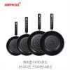 해피콜 다이아몬드 IH 라이트 프라이팬 4종B(IH 프라이팬 20cm, 24cm, 26cm, IH 궁중팬 26cm)