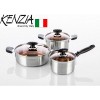 [KENZIA] 겐지아 루멕스 스텐레스 냄비 3종 [18편수+20양수+26전골]