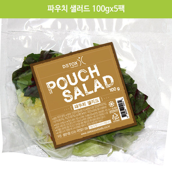파우치 샐러드 100gX5팩