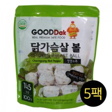 청양고추 닭가슴살볼 100gx5팩