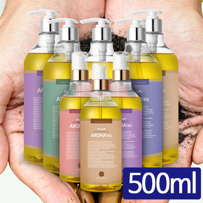 아로하트리즈 마사지 오가닉 바디 오일 500ml 5종 택1