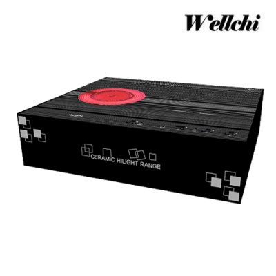 웰치 3구 하이브리드 전기렌지 KRD-HB250 + 판넬