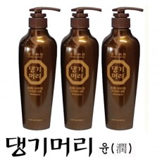 댕기머리 두피관리용 윤 프리미엄 샴푸 400ml*3종