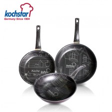 [KOCHSTAR] 독일 콕스타  아트 갤러리아 인덕션 후라이팬 3종 세트