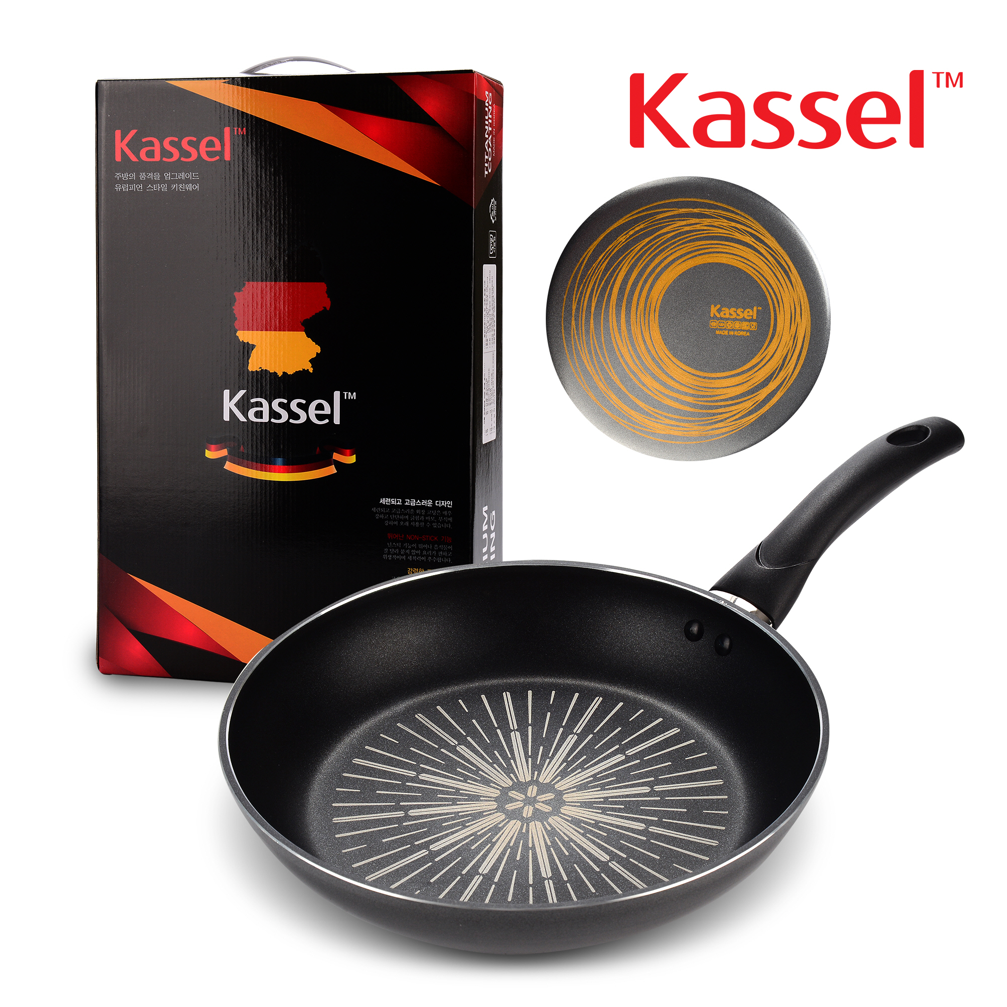 [Kassel ] 카셀  단조형 티타늄 후라이팬 28cm
