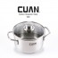 [CUAN] 쿠앤 바일레 스텐레스 냄비 16양수