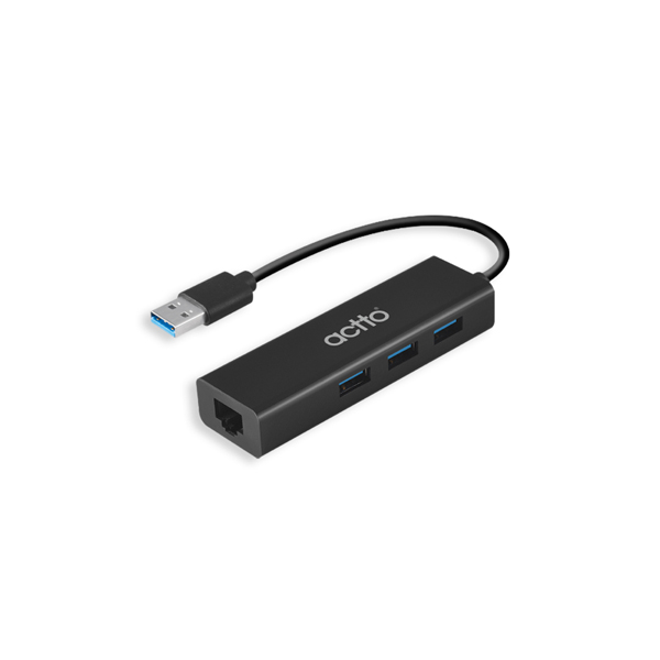엑토 알파 USB LAN 어댑터 3.0 허브 HUBL-03
