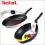 [테팔] 에펠탑 프라이팬 28cm+파워블루 멀티팬 28cm+유리뚜껑 28cm  TFC-EF8PBWG