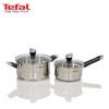 [테팔] 스텐 에모티온 냄비 2종 세트 편수냄비16cm, 양수냄비 20cm TFC-EMS6P0