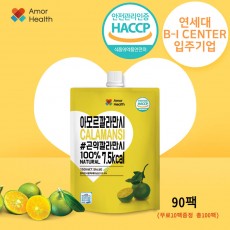 아모르 깔라만시 곤약젤리 90팩 (10팩 추가증정) [벌크 포장]