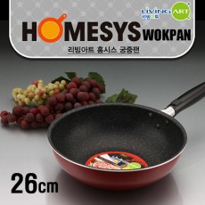 [리빙아트] 홈시스 궁중팬 26Cm, lhs-3026w