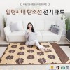 [대진전자]힐링시대 EMF 인증 2난방 탄소열선 전기매트 더블1500*2000mm_DEJ-9001