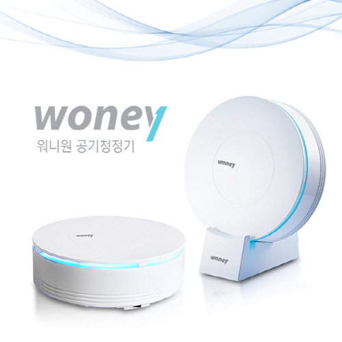 워니 공기청정기 화이트