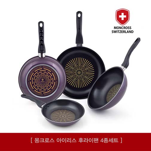 몽크로스 아이리스후라이팬4종세트/MIF-4P