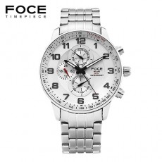 [FOCE]남성 메탈 손목시계 FM6301WH