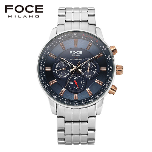 [FOCE]남성 메탈 손목시계 FM6303BU