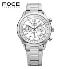 [FOCE]남성 메탈 손목시계 FM7511WH
