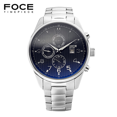 [FOCE]남성 메탈 손목시계 F1183B3