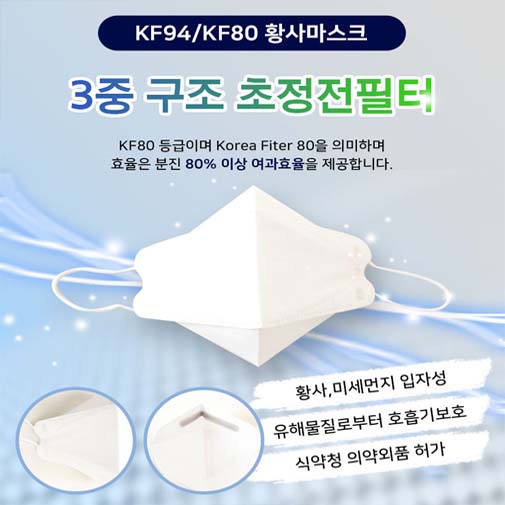 SM황사마스크 KF94 x 30ea