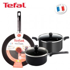[테팔] 멕시칸 프라이팬 28cm+인비지아 냄비 편수 18cm+양수 20cm
