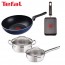 [테팔] 스텐 냄비 스페셜 2종세트+파워 블루 멀티팬 28cm+사각 에그팬 12*18cm TFC-LES6P8PBWEPS18