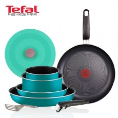 [테팔] 파워 매직핸즈 멀티 6P+쿡이지 프라이팬 28cm+실리콘 멀티뚜껑 22cm TFC-PMHM6CE8SMC22