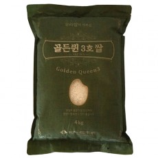 2018년햅쌀 골든퀸3호쌀 4kg(1포)