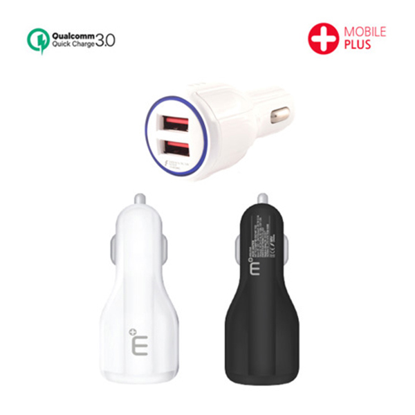 [SICRON] M+듀얼 USB 차량용 고속충전기