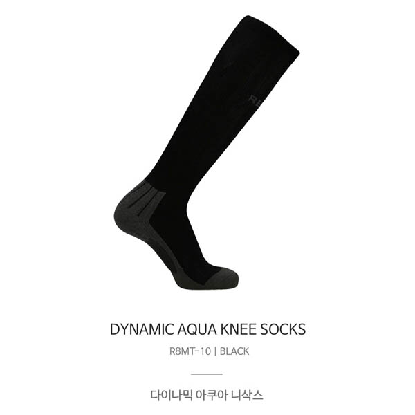 [REXY]렉시 여성 다이나믹 아쿠아 니삭스 24(S) 블랙