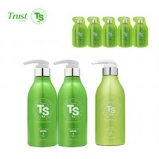 [TS샴푸] 프리미엄 TS 샴푸 500ml×2개+올리브 TS 트리트먼트 500ml+프리미엄 샴푸 6ml×5개