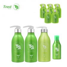 [TS샴푸] 프리미엄 TS 샴푸 500ml×2개+프리미엄 TS 샴푸 100ml+올리브 TS 트리트먼트 500ml+프리미엄 샴푸 6ml×5개