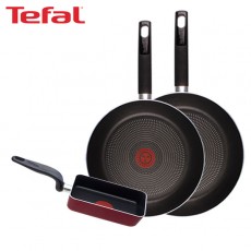 [테팔] 데코레이티브 시리즈 프라이팬 28cm+30cm+사각 에그팬 12X18cm TFC-DS830EPS18