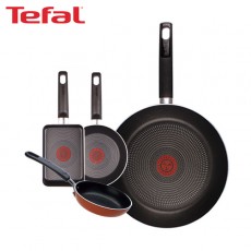 [테팔] 데코레이티브 시리즈 프라이팬 30cm+미니팬 12cm+미니팬 18cm+사각 에그팬 12X18cm TFC-DS30EP3SET