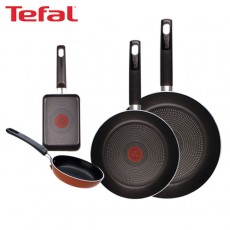 [테팔] 데코레이티브 시리즈 프라이팬 24cm+28cm+미니팬 12cm+사각 에그팬 12X18cm TFC-DS48EP12S18
