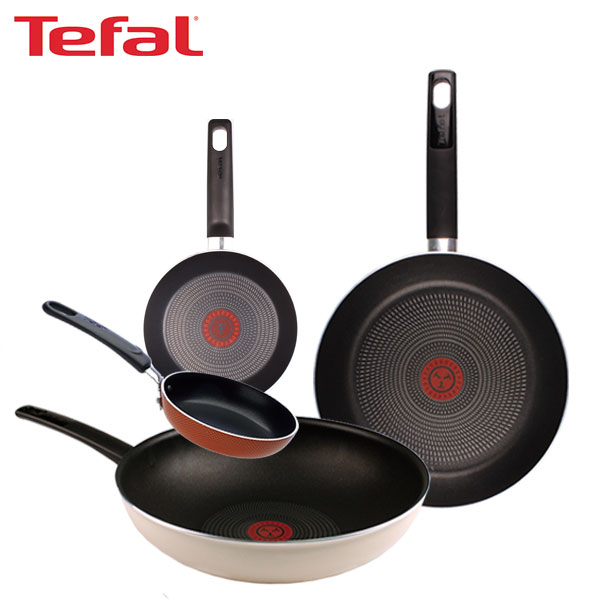 [테팔] 데코레이티브 시리즈 프라이팬 26cm+멀티팬 28cm+미니팬 12cm+미니팬 18cm TFC-DS6WEP1218
