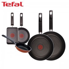 [테팔] 데코레이티브 시리즈 프라이팬 24cm+26cm+미니팬 12cm+미니팬 18cm+사각 에그팬 12X18cm TFC-DS46EP3SET