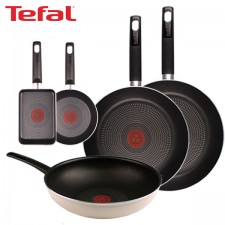 [테팔] 데코레이티브 시리즈 프라이팬 28cm+30cm+멀티팬 28cm+미니팬 18cm+사각 에그팬 12X18cm TFC-DS830WEP18S18