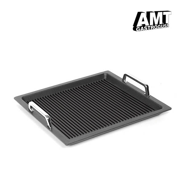 [AMT] 37x33x2cm 손잡이 사각 그립 그릴팬 (23733GG)