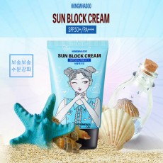 홍화수 선블로 크림 SPF50 PA+++