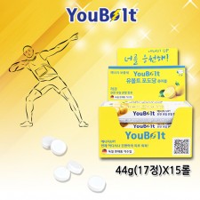 유볼트 포도당캔디 17정 x 15롤