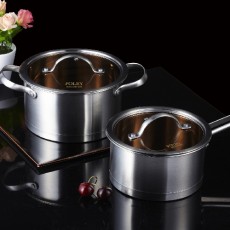 폴리 스텐블리스 냄비 2종(18편수,20양수)