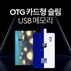 투이 거치대 C-type OTG USB 카드형 메모리 4G