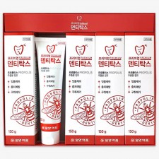 일양약품 프리미엄 덴티탁스 치약 150g 5개입 1세트