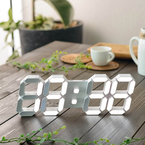 플라이토 3D LED 탁상&벽시계 시즌3  25cm