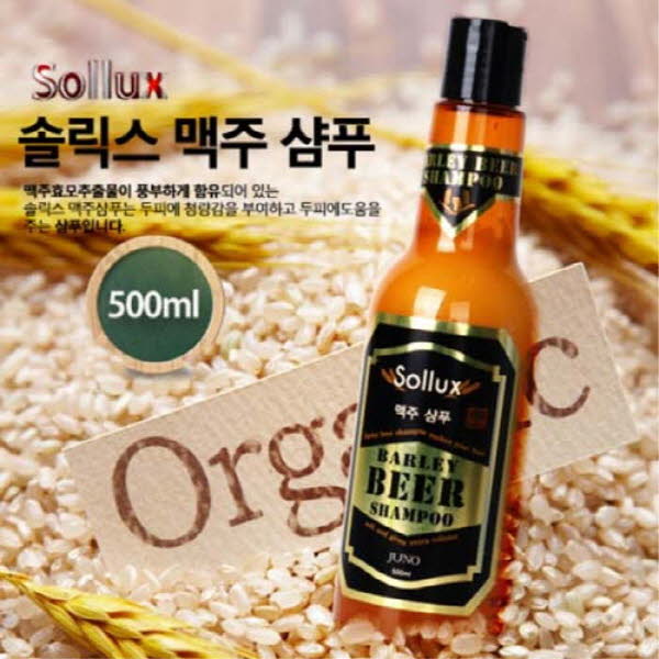 솔릭스 보리 맥주 샴푸 2병