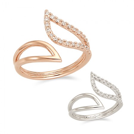 [미미쥬얼리]웨이브라인반지 RBK05-0012